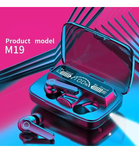 M19 Kulaklık Tws Kulaklık M10 Akıllı Dokunmatik Kontrol Kablosuz Black