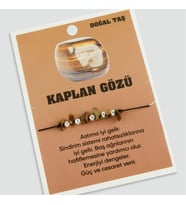 Kaplangözü Doğaltaşlı İp Bileklik