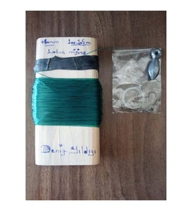 Yeşil Lotus Olta Takımı 0,80mm 100 Mt Balık Avı İçin