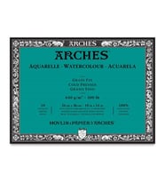 Arches Suluboya Blok Cold Press Natural White 640 gr 26x36 cm 10 Sayfa 