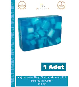 %100 Doğal Güzel Kokulu El Yüz Saç Vücut Cilt Orijinal Bitkisel Kolojen Sabunu 100G - 1 Adet