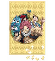 Fairy Tail Anime Erza Scarlet Happy Lisanna Straus Puzzle