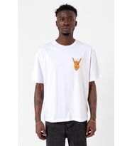 One Piece Anime Bepo Beyaz Erkek Oversize Tshirt