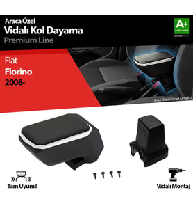 Fiat Fiorino Kol Dayama Kolçak ABS Vidalı Gri 2008-2016