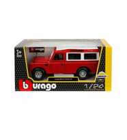22063 Land Rover Series II Model Araba 1:24 Kırmızı -Sunman - 1 Adet