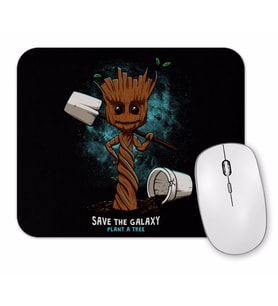 Baby Groot Plant A Tree Mouse Pad