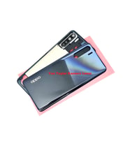 Tkgz Oppo A91 kasa Arka Pil Batarya Kapağı SİYAH