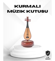 Figürlü Müzik Kutusu Zarif Melodili Dekoratif Model