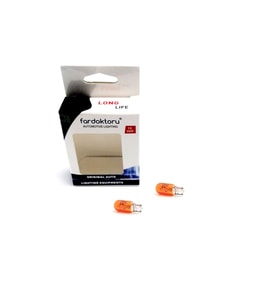 Wy5w Oto Çamurluk Ayna Sinyal Ampulü 12v T10 Tip Ph5715a 2adet