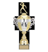 ODAK KUPA - Figürlü Kupalar - Masa Tenisi Kadın Figürlü Kupalar FG-087 A - 48 cm
