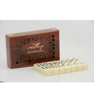 Ahşap Kutulu Domino Oyunu