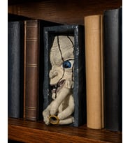 Smeagol Kitap Tutucu Gollum Yüzüklerin Efendisi Kitap Tutucu BOOK NOOK Taş Döküm Ağır Ürün