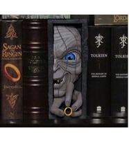 Smeagol Kitap Tutucu Gollum Yüzüklerin Efendisi Kitap Tutucu BOOK NOOK Taş Döküm Ağır Ürün