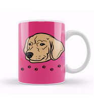 Funny Dog Lover Gift For   Men Kupa Bardak Porselen