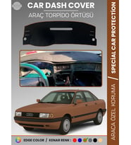 AUDİ 80 (1986-1996) Torpido Örtüsü Ön Göğüs Koruma Torpido Koruma Araca Özel Kaymaz Kolay Montaj