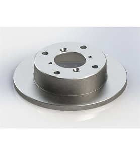 Bosch Arka Fren Dıskı 5 Bıjon Astra H Merıva B Corsa C Astra G 2.0dı 2.0 16V 1.8 16V 02/98-2.0dtı 16V 2.0dı 16V 1.8 16V 08/99- Bosch 0986478884