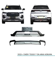 Cherry Tiggo 7 Ön-Arka Tampon Koruması  2022+ Sonrası Uyumlu