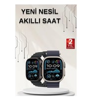 Mey İthalat® Akıllı Saat Sesli Görüşme Titreşimli GPS Bağlantısı Müzik Dinleme Sosyal Medya Bildirim