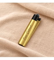 İsme Özel Altın Metal Clipper Çakmak