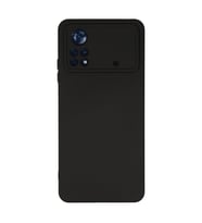 Po X4 5G Kılıf Nano İçi Kadife - Siyah