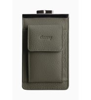 Damy Hakiki Deri Unisex Kartlıklı Sigaralık 701 - Haki
