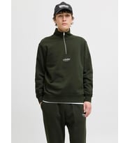 JJESOHO SWEAT QUARTER ZIP HN NOOS Duffel Bag