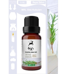 Beyazsabun Kokusu Buhurdanlık Yağı Aromaterapi Yağ Difizör Esansı Buhur Yağ Oda Kokusu 10ml (MRL)