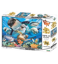 Prime 3D - Okyanusta Selfie 500 Parça Yetişkin Puzzle 10155
