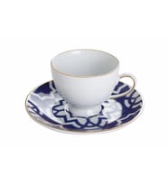 Porland Morocco Desen7 Mor Tabaklı Kahve Fincanı 80cc  04A+P019263