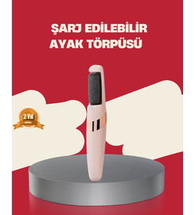 Northcity 360° Etkili Elektrikli Ayak Törpüsü - Kuru Cilt ve Nasır Giderici