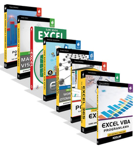 MEGA EXCEL EĞİTİM SETİ (Siyah - Beyaz)