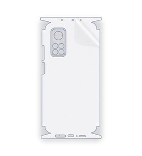 SChitec Xiaomi 10 T Uyumlu Fullbody Arka Kaplama Hidrojel Koruyucu Film
