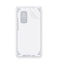 SChitec Xiaomi 10 T Uyumlu Fullbody Arka Kaplama Hidrojel Koruyucu Film