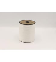 Biyelli Saten İpli Biye Kırık beyaz 13MM