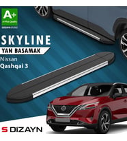 Nissan Qashqai 3 Skyline Krom Yan Basamak 173 Cm 2021 Üzeri A+ Kalite