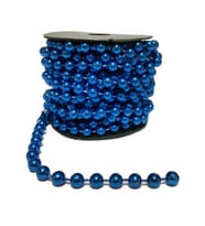 İnci ipe dizili lacivert 8mm 8mt p1-