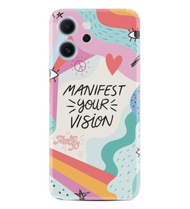Oppo Reno 14F Kılıf Boutique Baskılı Resimli Manifest Pcode -080
