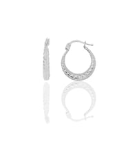 Gümüş  dilimli şarnel küpe SGTL11803RODAJ