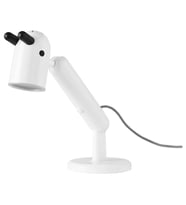 Çocuk Çalışma Lambası, Beyaz, 38 cm, LED'li