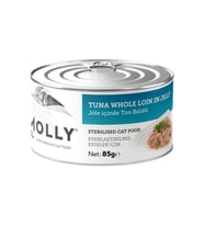 Molly Jöle İçinde Ton Balıklı Kısırlaştırılmış Kedi Konservesi 85 Gr (Krem)