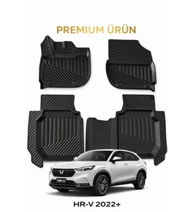 Honda HR-V 2022+ Uyumlu 3D Oto Paspas Premium