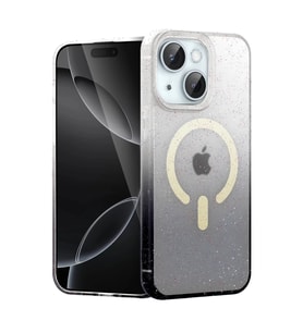 iPhone 14 Pummel Shiny Magsafe Kapak - Siyah