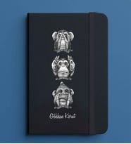 Kişiye Özel 13x21 Siyah Defter-13