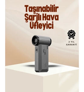 Yüksek Hızlı Kablosuz El Tipi Hava Üfleme Temizlik Cihazı