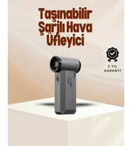 Yüksek Hızlı Kablosuz El Tipi Hava Üfleme Temizlik Cihazı