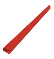 Bigpoint Oval Profil(Sırtlık) 6 mm Kırmızı 100'lü Kutu