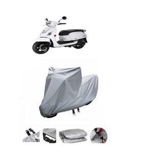Sym Fiddle III 125  Gri Motosiklet Brandası ARKA ÇANTA UYUMLU DEĞİLDİR