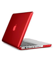 Speck SmartShell Macbook Pro 13" ile Uyumlu Koruma Kılıf Glossy Finish Red (Kırmızı)