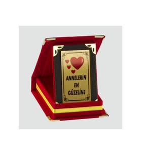 Annelerin En Güzeline Plaketi