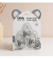 Şeffaf Yapışkanlı Askı 3'lü (Koala Tip)
